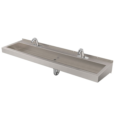 Ellipse Solid Surface Wall-Mounted Trough Sink