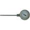 Dial Thermometer, Side Reading, Bimetal, 1/2 Inch NPT Connection, 0 to 240 Deg