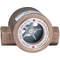 Double Sight Flow Indicator, Bronze, 1/2 Inch Size