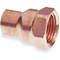 Reducing Adapter Wrot Copper C x FNPT PipeSize 1"