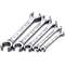 Flare Nut Wrench Set 6 Point 1/4-7/8 Inch 5pc