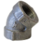 Elbow, Ductile Iron, 2 Inch Size, Screwed Bend