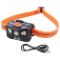 Rechargeable Headlamp, Silicone Strap, 400 Max. Lumens, LED Bulb, ABS