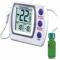 Digital Thermometer, Glycol Filled 15 ml Glass Bottle Probe, Multi-Point Calibration