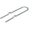 Tubing Stake 1/2 Inch Tubing Silver Steel - Pack Of 10