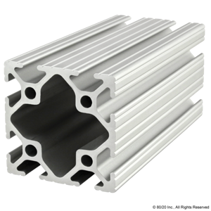 80/20 2020-145  Extrusion, 8 Open T-Slot, 145 Inch Length, 2 Inch