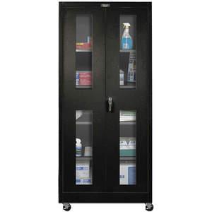 Industrial Storage Cabinet - 36 x 24 x 72, Unassembled, Black