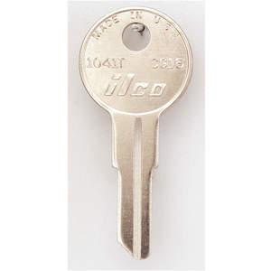 Kaba Ilco A1176st-Kw10 Key Blank,Brass,Type Kw10,6 Pin,Pk10 