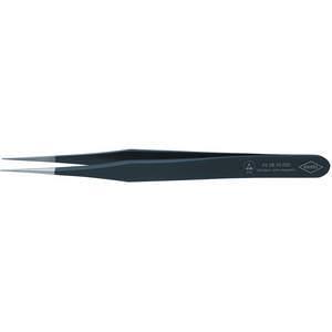 Knipex ESD Precision Tweezers round tips 2 mm wide