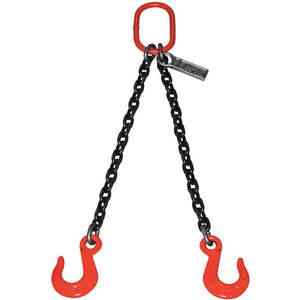 Adjustable Double Leg with Sling Hook - Type A - Chain Size - 5/8