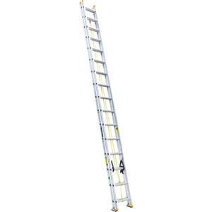 Louisville AE3228 Extension Ladder, Aluminum, 28 ft, I