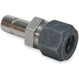 Parker 8-6 TRBZ-SS, Compression Fitting, Single Ferrule Compression, 1/2  Inch Size, SS, 4CWX5