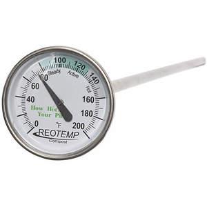 3 Dial Compost Thermometers with Stem Lengths 12 to 72