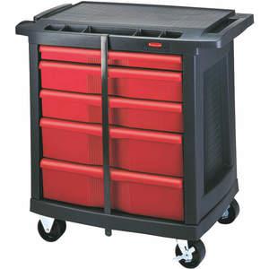 19.25 in. Trades 6-Drawer Utility Cart with 5 in. Casters