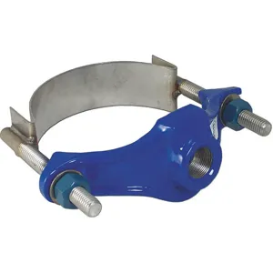 Smith blair 31500025606000 3ETZ2 Saddle Clamp 2 Inch Outlet Pipe 3 4 In