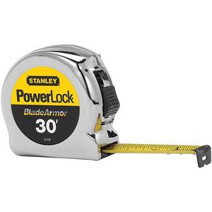 1 X 30FT YELLOW INCH/METRIC TAPE MEASURE