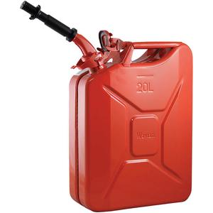 WAVIAN 2238C Gas Can,5 gal.,Red,Include Spout 