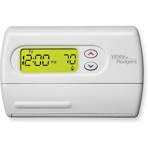 Low Voltage Thermostat, 1 H 1 C, Hardwired/Battery, 24VAC