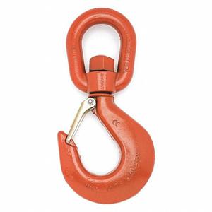 Alloy Swivel Hoist Hook With Latch