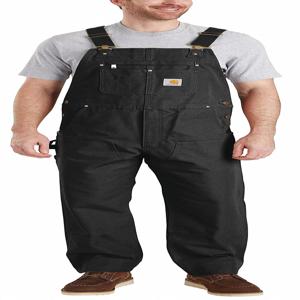 Carhartt 102776-001-32x30 | Bib Overalls, Cotton, 30 Inch Inseam