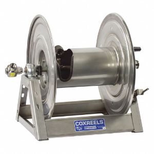 Coxreels 1125-4-200-BYXX Hand Crank Storage Hose Reel Multiple Hose Cap No Hose 