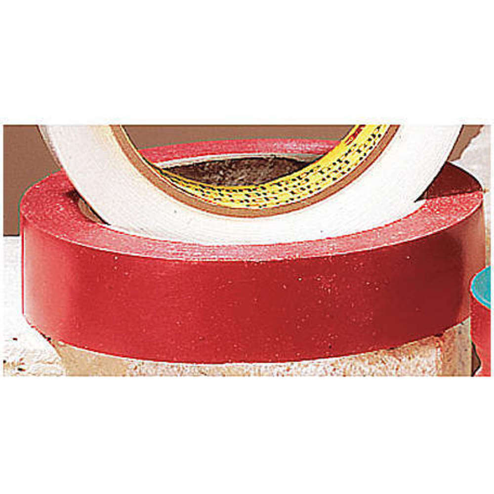 3M 483 Film Tape,1 in x 36 yd,Red,5.3 mil 