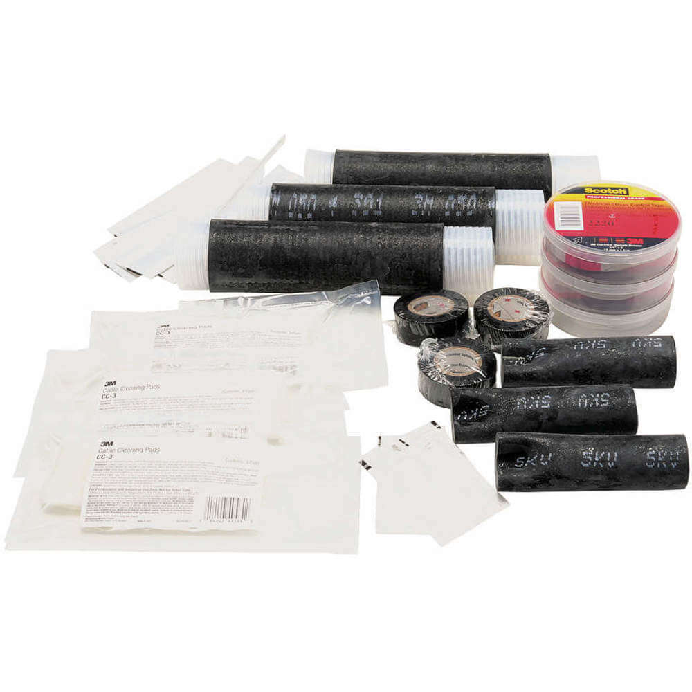 3M 5322 Resin Comp Splice Kit,4 To 1/0 Awg,8000V 