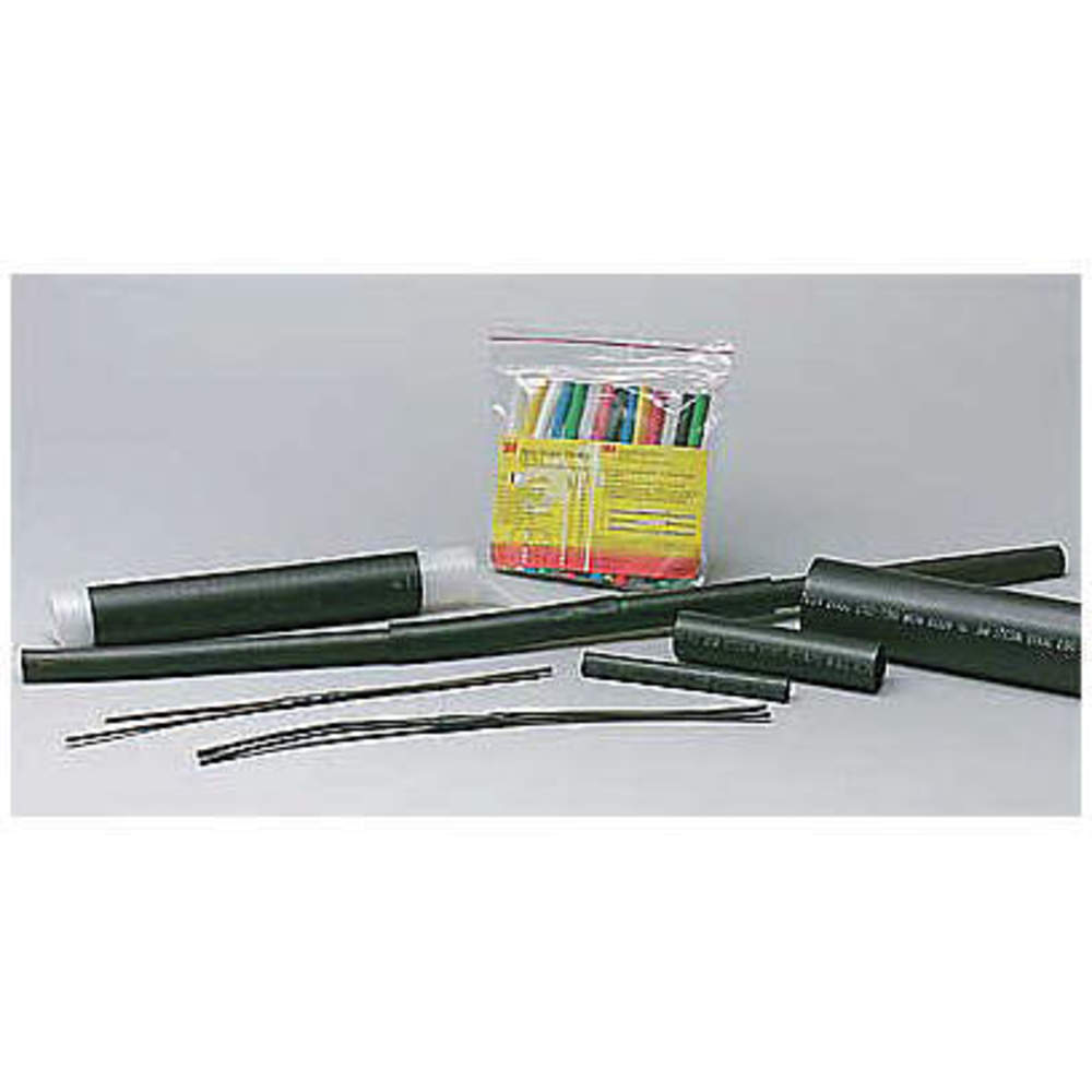 Heat Shrink Tubing, 0.38 Inch Inside Dia., 0.19 Inch I.D. After Shrinking