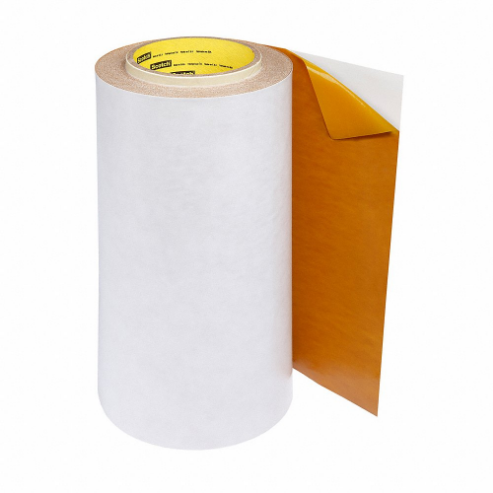 Film Tape, Double-Sided, Brown, Continuous Roll, 1 Inch x 60 yd, 3 mil Tape Thick