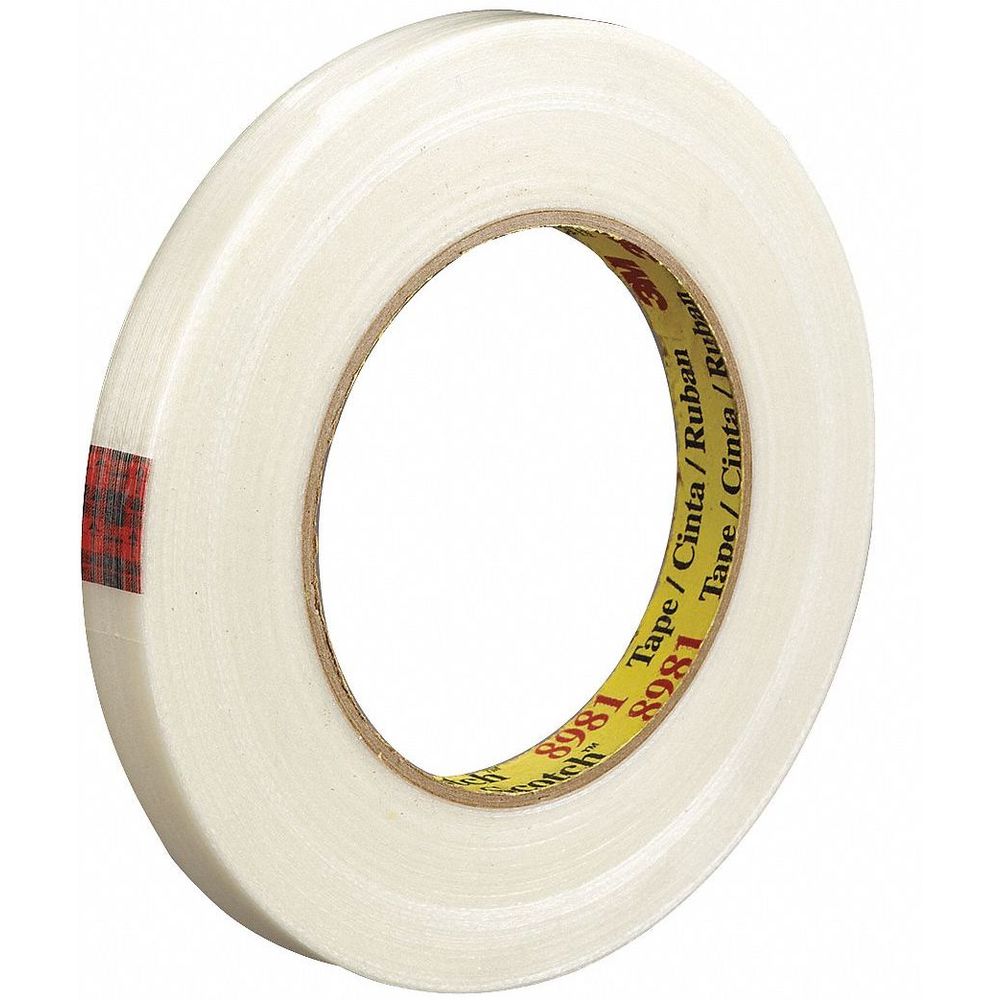 Double-Sided, White, Film Tape - 54EN47