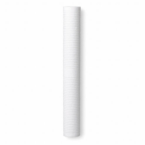 Filter Cartridge, Solid, 20 gpm, 10 Micron, 20 Inch Overall Height, 176 Deg. F Max Temp