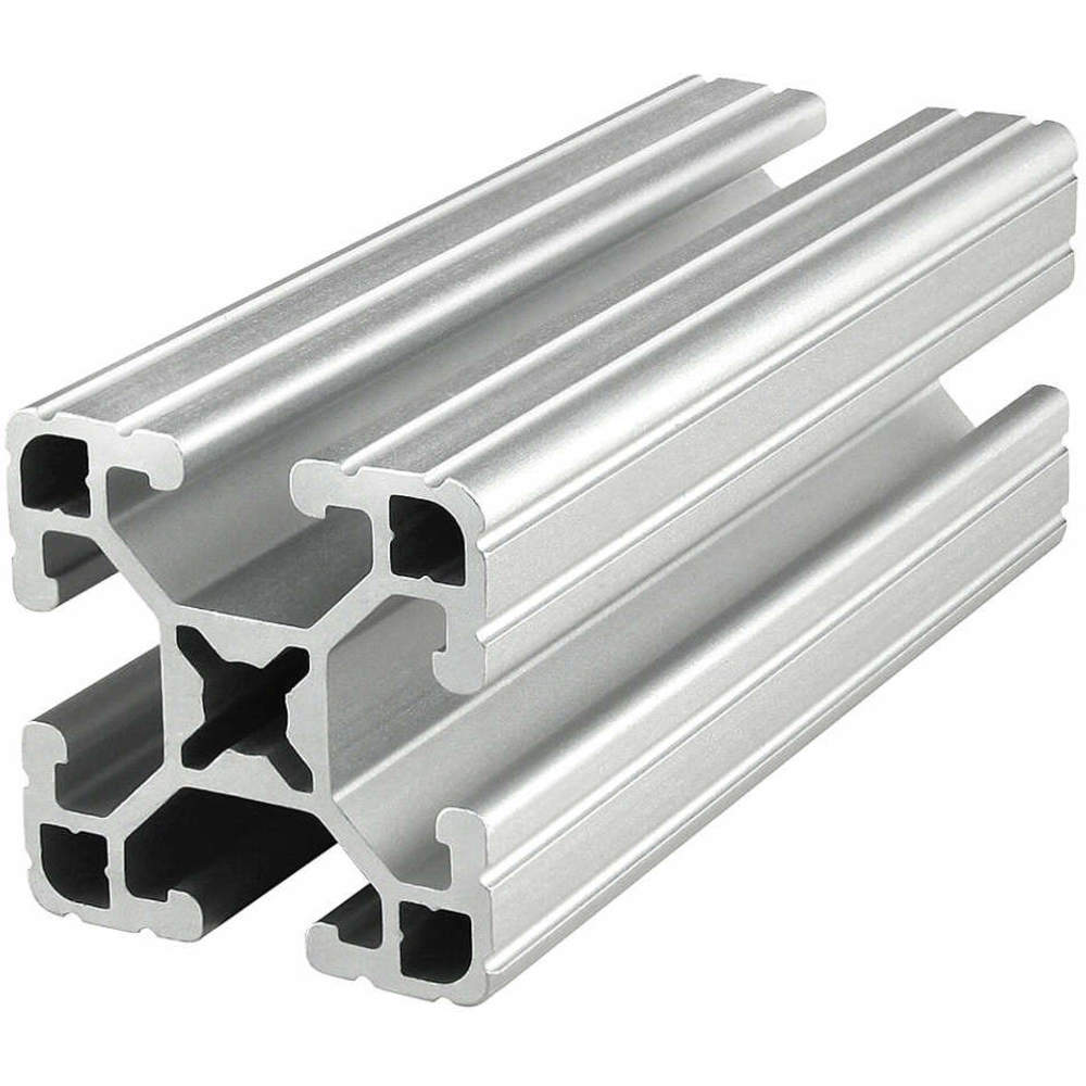 1515-LS-145 80/20 Aluminum 6105-T5 T-Slot,15S,145 In L,1.5 In W,1.5 In H 
