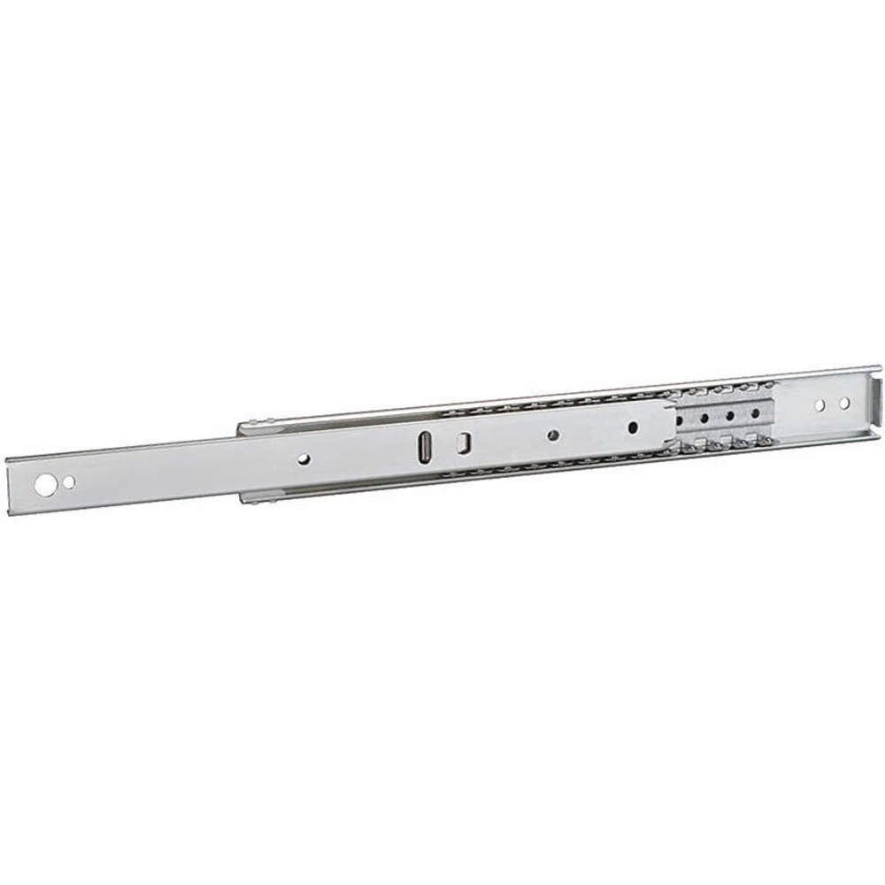 Drawer Slide, 3/4 Extension Latch, 12 Inch Length