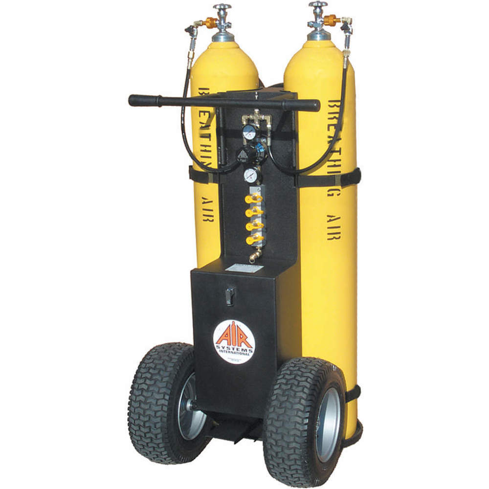 Air Cylinder Cart, 2 Cylinder, Low Pressure Alarm Whistle