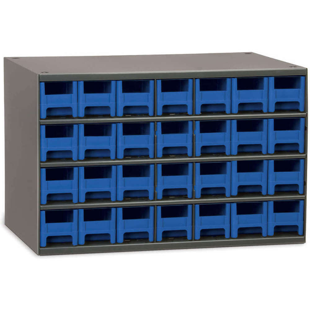 Akromils 19228BLU 18D788 Drawer Bin 28 Drawers, 11 Inch