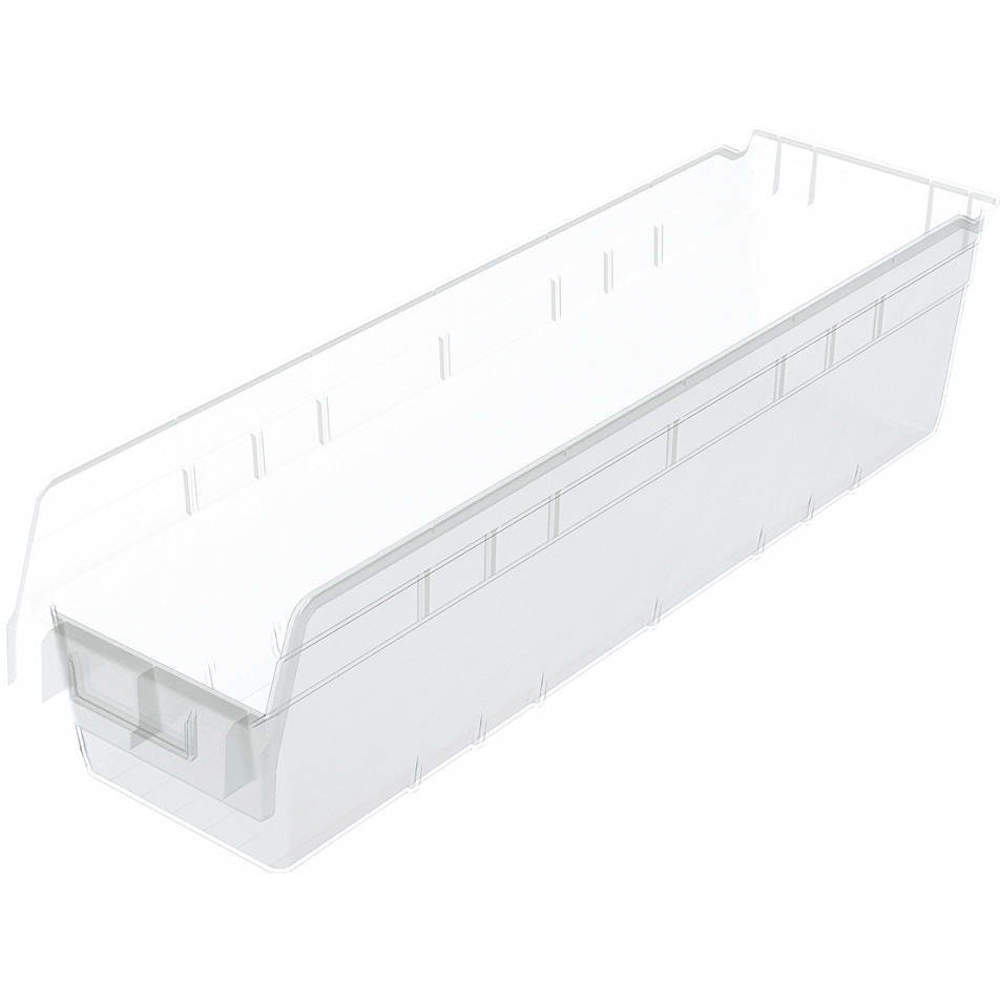 Akro-Mils ShelfMax 6 Inch Heavy-Duty Plastic Shelf Bin