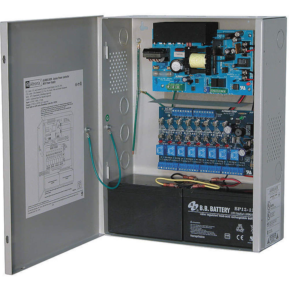 ALTRONIX AL600ULACM Power Supply 8 Fuse 12VDC Or 24VDC @ 6A 