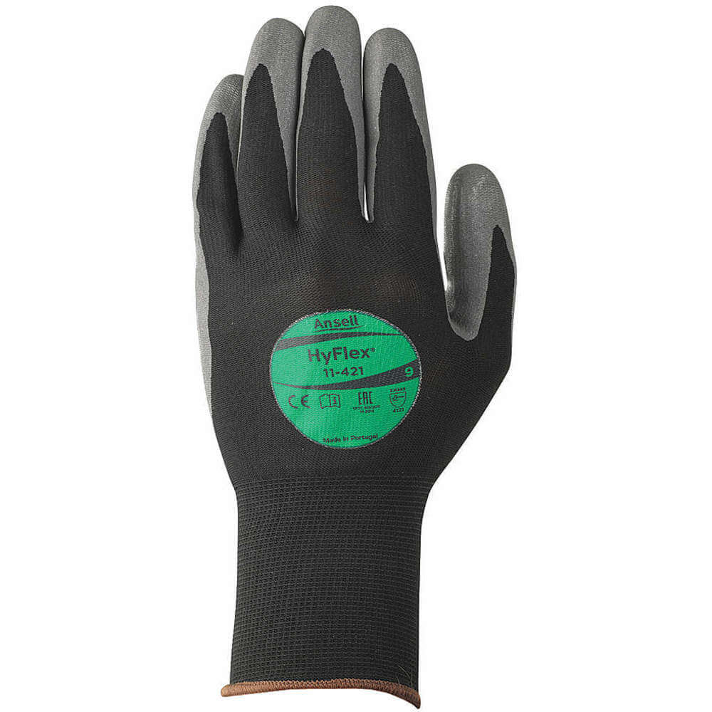 Cut Resistant Gloves Gray/Black 10 PR