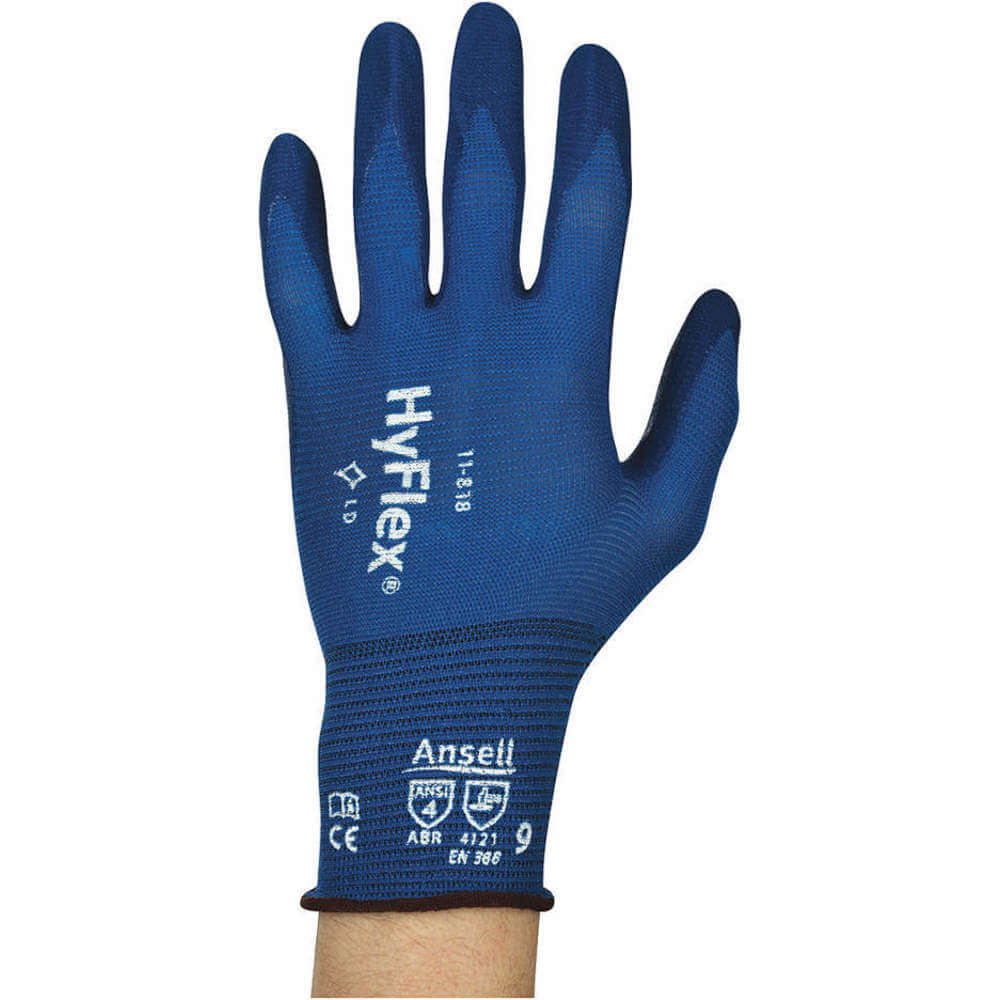 Ansell 11818 Coated Gloves FORTIX(TM) Nitrile Blue Size 11 PR 20KJ43 Raptor Supplies