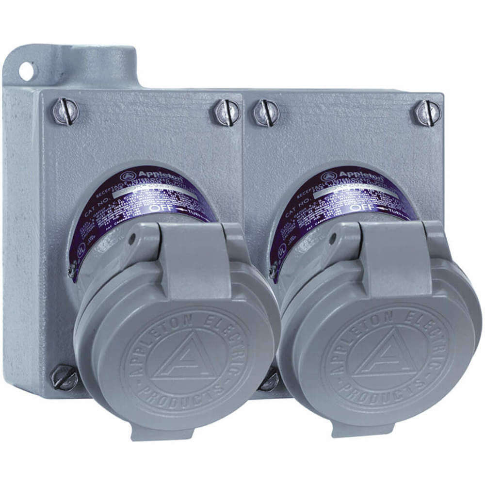 Appleton Electric CPS152112 12G214 Pin and Sleeve Receptacle, 20 A