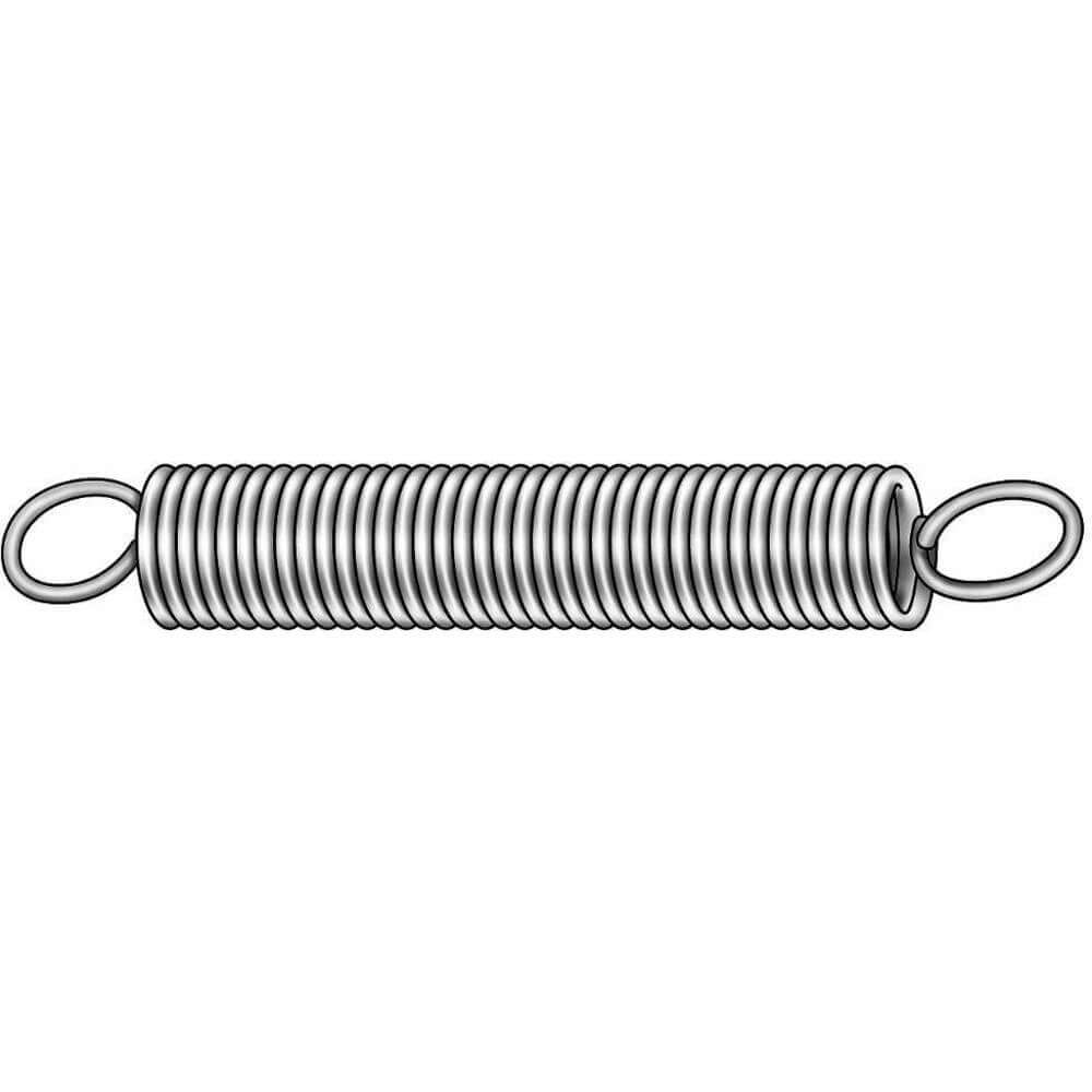 Extension Spring Utility Steel 2 1/2 Overall Length