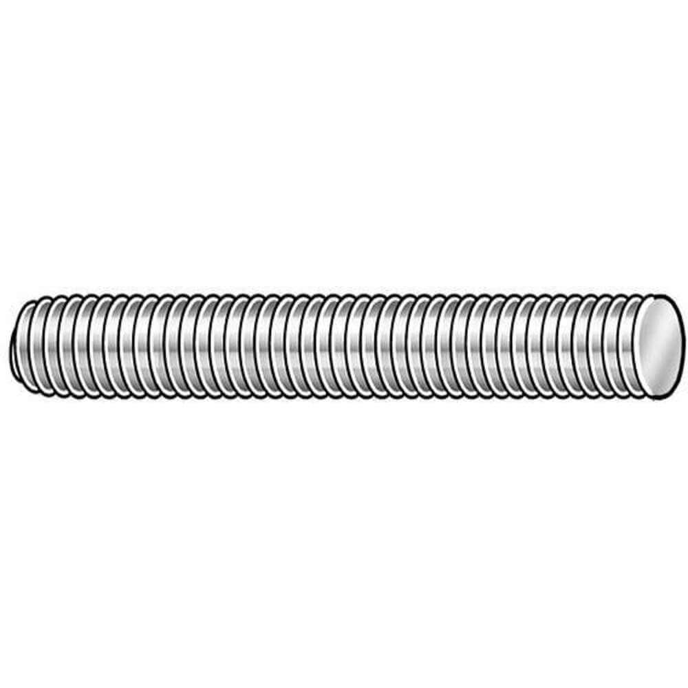 1/4"  Stainless Steel Rod 22" Long 1 Pc Threaded 1/4" - 28 Both Ends 