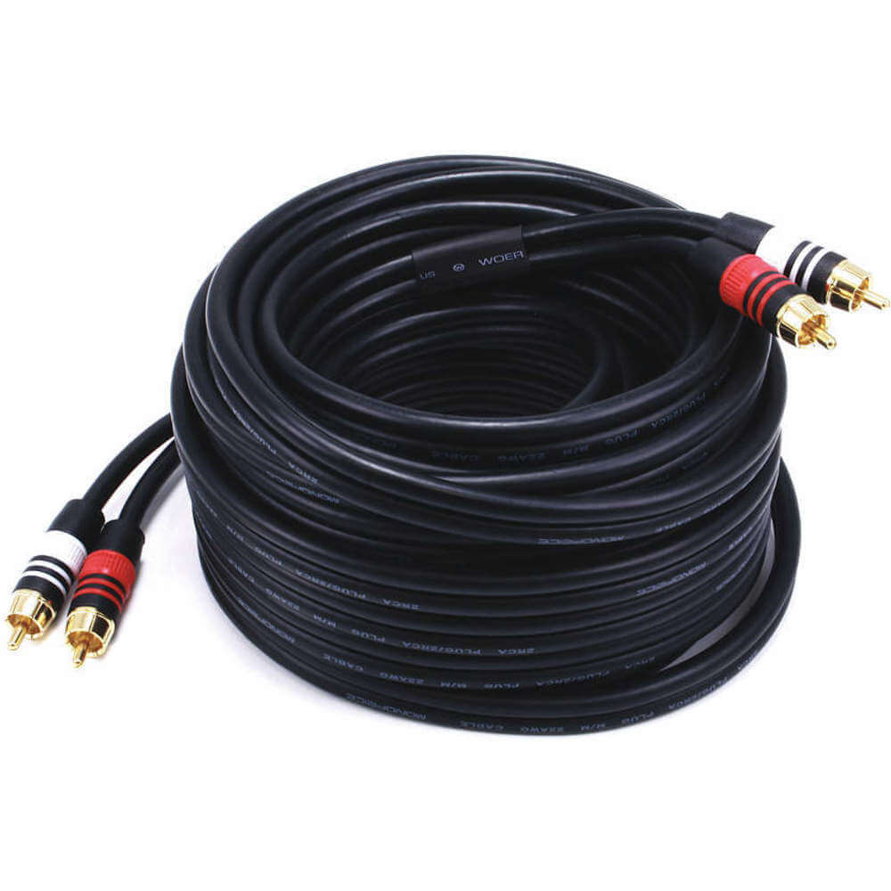 Monoprice 2867 14X093 Audio/Visual Cable 2 RCA M/M 35 feet