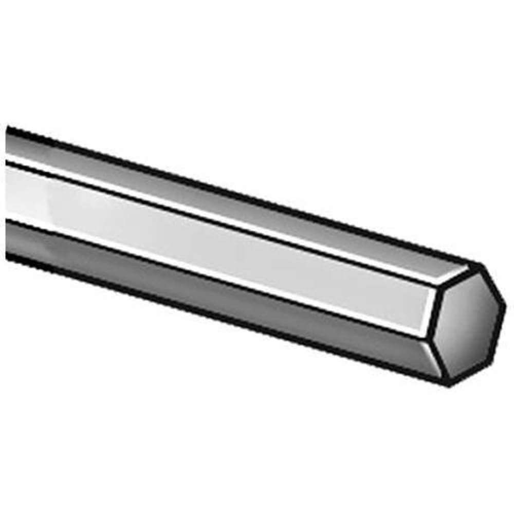 Hex Stock Carbon 12l14 7/16 Inch x 3 Feet Length