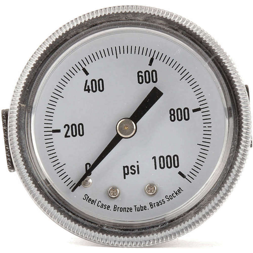 Panel Mount Pressure Gauge U Clamp 2 In