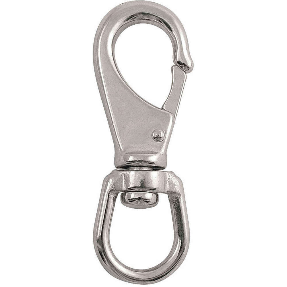 Eyelet Spring Snap L 4 5/8 In