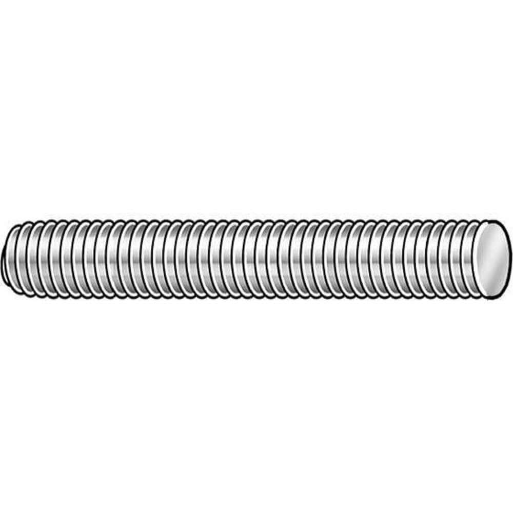 FULL THREADED STUDS 1/4-20 X 10" LONG NEW ZINK LOT OF 5 