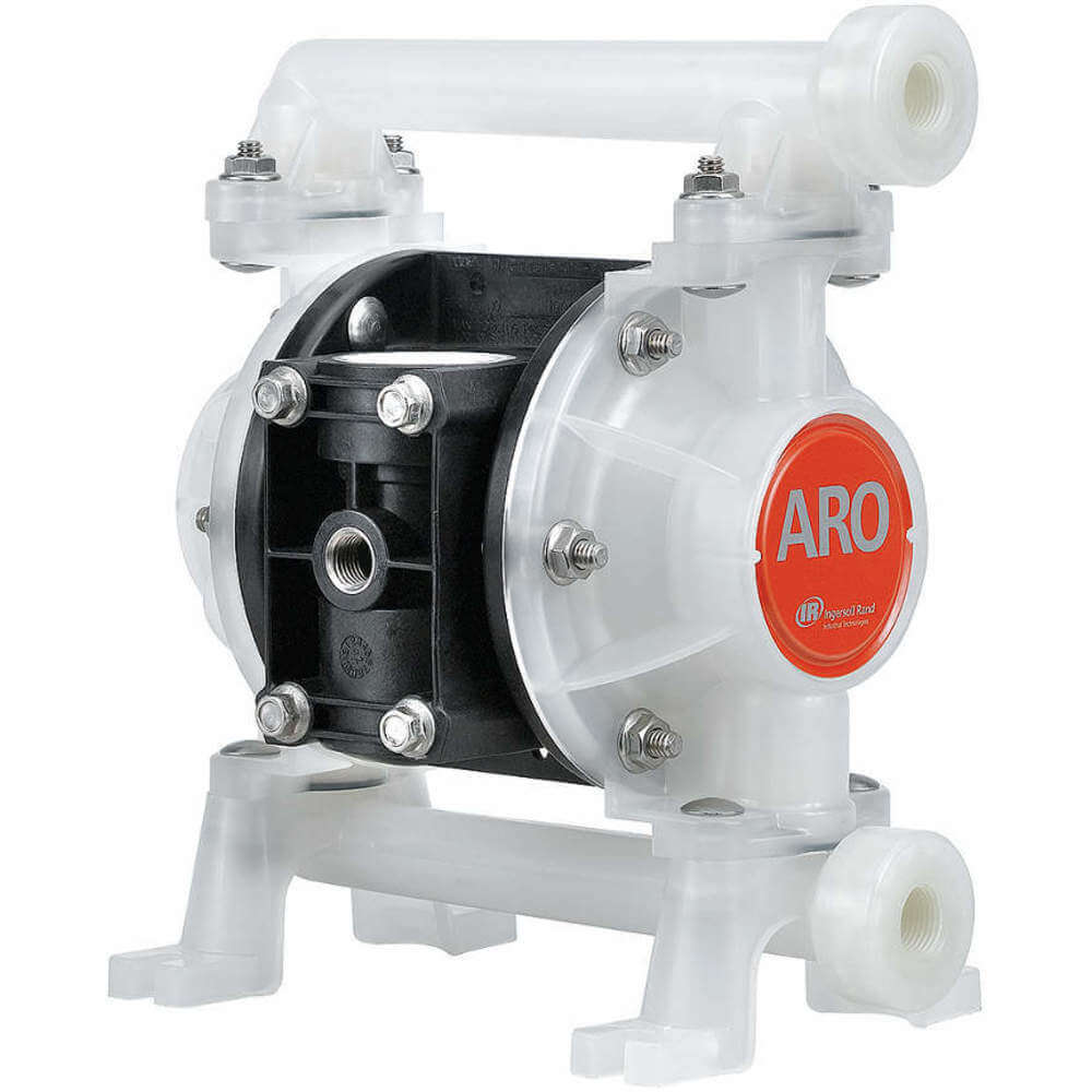 PTFE Air Operated Aro Double Diaphragm Pump 60 GPM Aluminum 