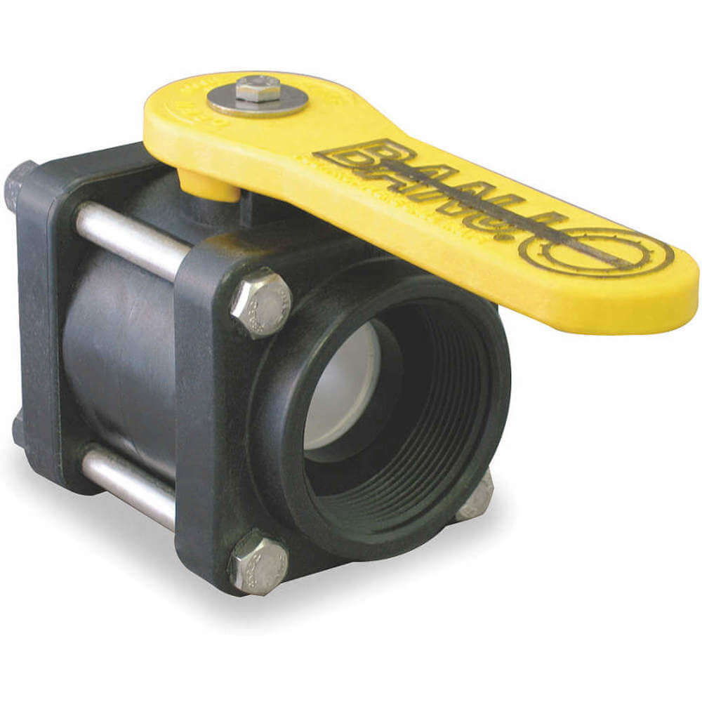 Banjo V100FP Ball Valve, Full Port, 1, Inch, Polypropylene 1MKK3