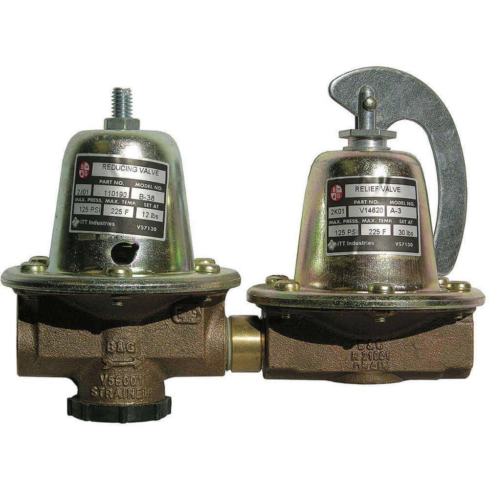 BELL & GOSSETT Water Pressure Reducing Valves